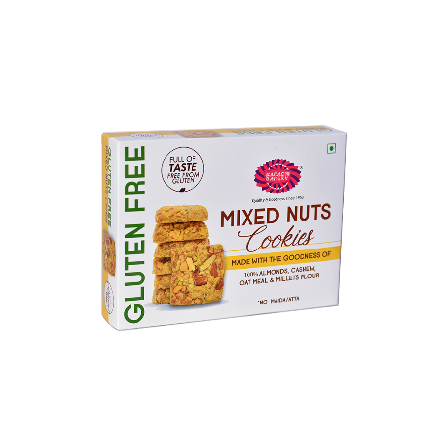 Gluten Free Mixed Nuts Cookies