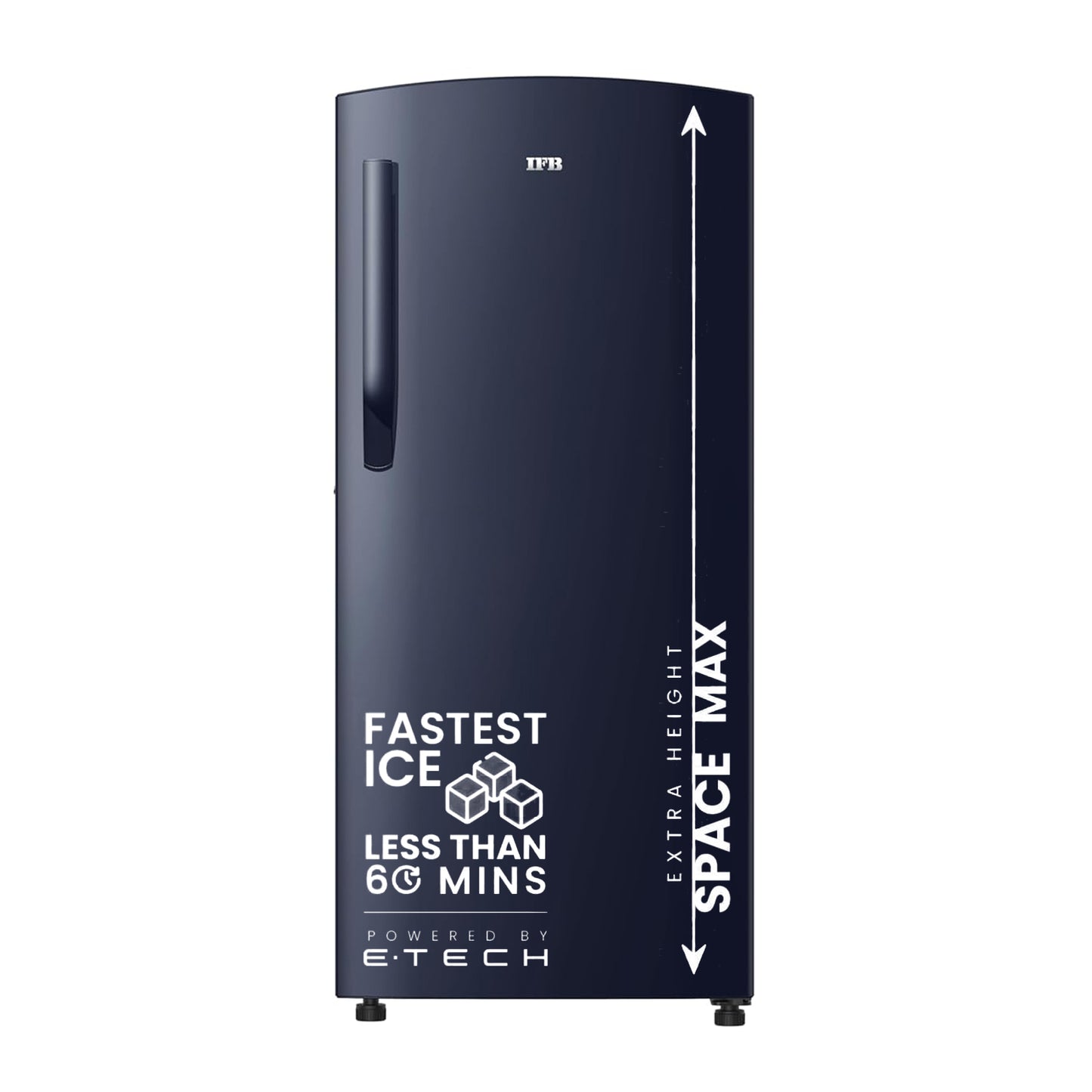 IFB Single Door Refrigerator, 213L Gross, Cobalt Blue Color