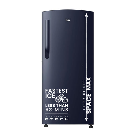 IFB Single Door Refrigerator, 213L Gross, Cobalt Blue Color