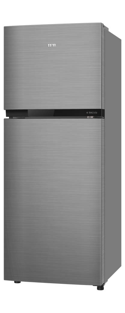 IFB 364L Frost Free Double Door Refrigerator – Brush Grey | 7-in-1 Convertible Multi Modes | E-Tech 360° Cooling | Quadra Crisper with Humidity Control | Energy Efficient | Model: IFBFF-2901FBS-EUA