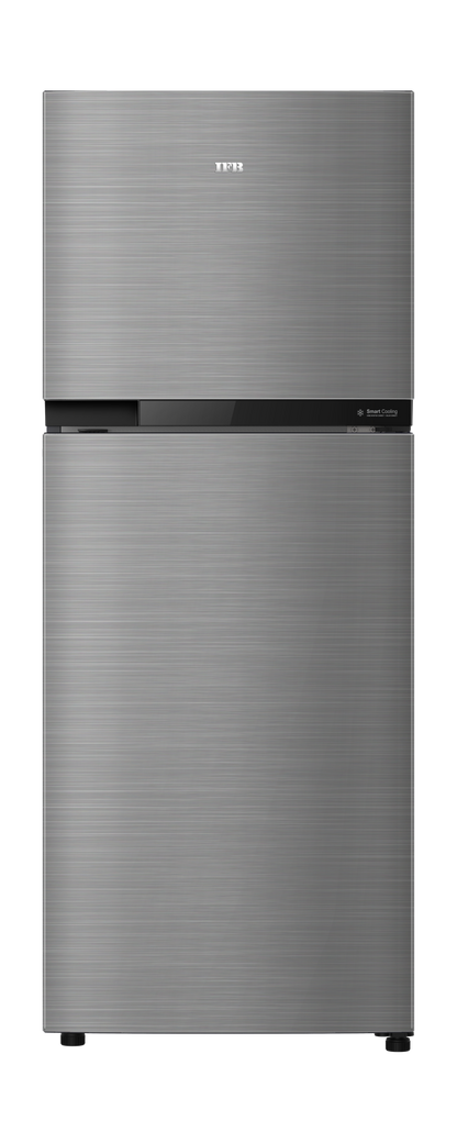 IFB 364L Frost Free Double Door Refrigerator – Brush Grey | 7-in-1 Convertible Multi Modes | E-Tech 360° Cooling | Quadra Crisper with Humidity Control | Energy Efficient | Model: IFBFF-2901FBS-EUA