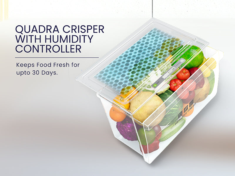 IFB 425L Frost Free Double Door Refrigerator – Brush Grey Metal Finish | Convertible Fridge-Freezer