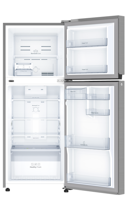 IFB 364L Frost Free Double Door Refrigerator – Brush Grey | 7-in-1 Convertible Multi Modes | E-Tech 360° Cooling | Quadra Crisper with Humidity Control | Energy Efficient | Model: IFBFF-2901FBS-EUA