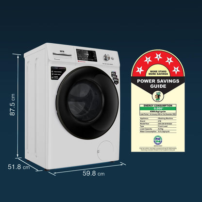 IFB 10 Kg 5 Star, DeepClean®, AI Powered, WiFi, Fully Automatic Front Load Washing Machine (EXECUTIVE PLUS MBN 1014KH, PowerSteam®, 9 Swirl, Steam Refresh, Inbuilt Heater, Eco Inverter, Grey White)