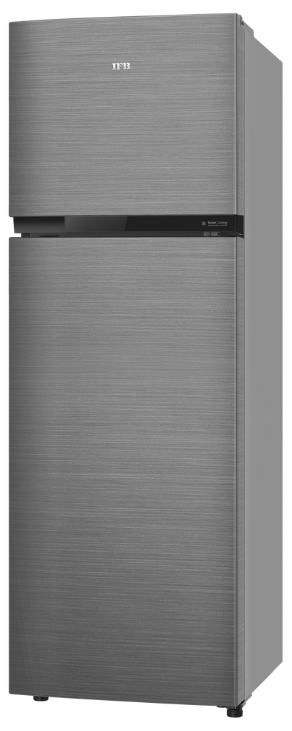 IFB 425L Frost Free Double Door Refrigerator – Brush Grey Metal Finish | Convertible Fridge-Freezer
