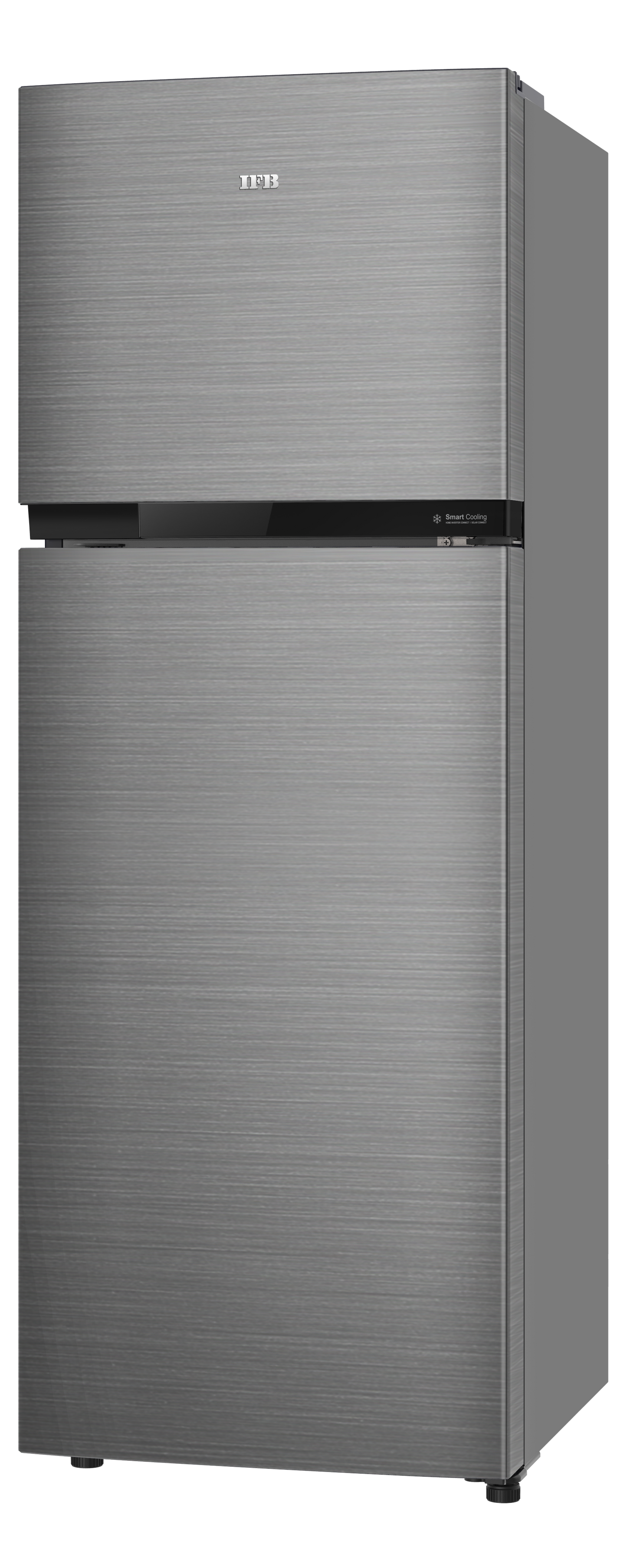 IFB 400L Frost Free Double Door Refrigerator – Brush Grey Metal Stainless | Convertible Fridge-Freezer | Inverter Compressor | Model: IFBFF-3151IMS-EUA
