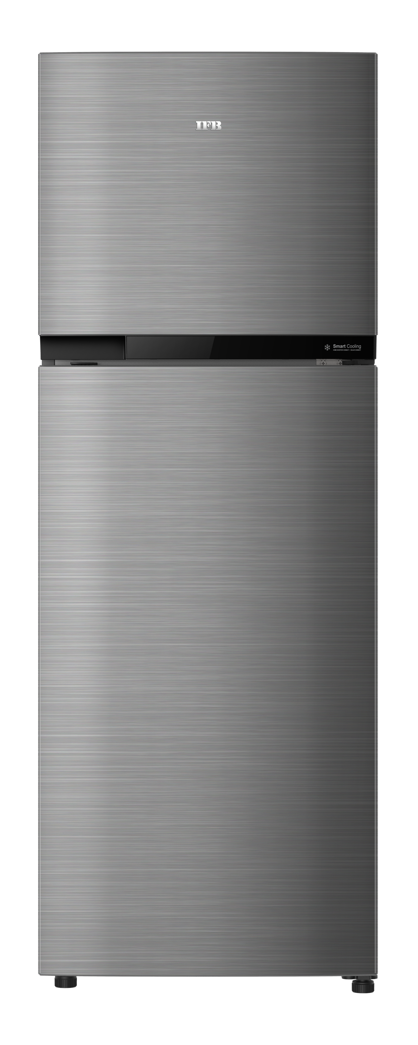 IFB 400L Frost Free Double Door Refrigerator – Brush Grey Metal Stainless | Convertible Fridge-Freezer | Inverter Compressor | Model: IFBFF-3151IMS-EUA