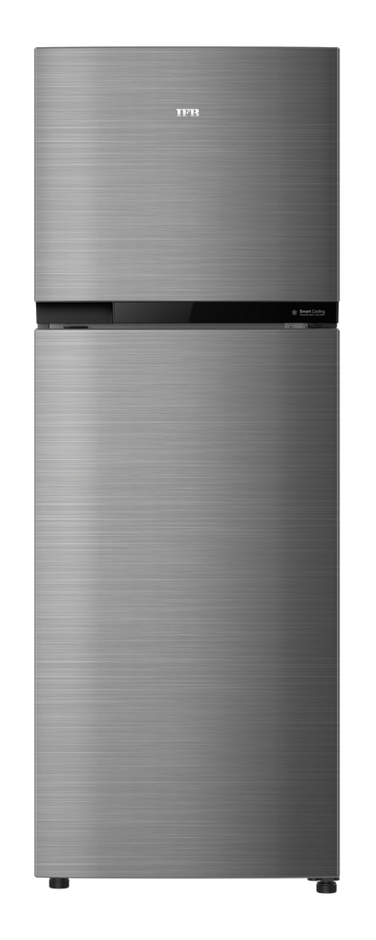 IFB 400L Frost Free Double Door Refrigerator – Brush Grey Metal Stainless | Convertible Fridge-Freezer | Inverter Compressor | Model: IFBFF-3151IMS-EUA