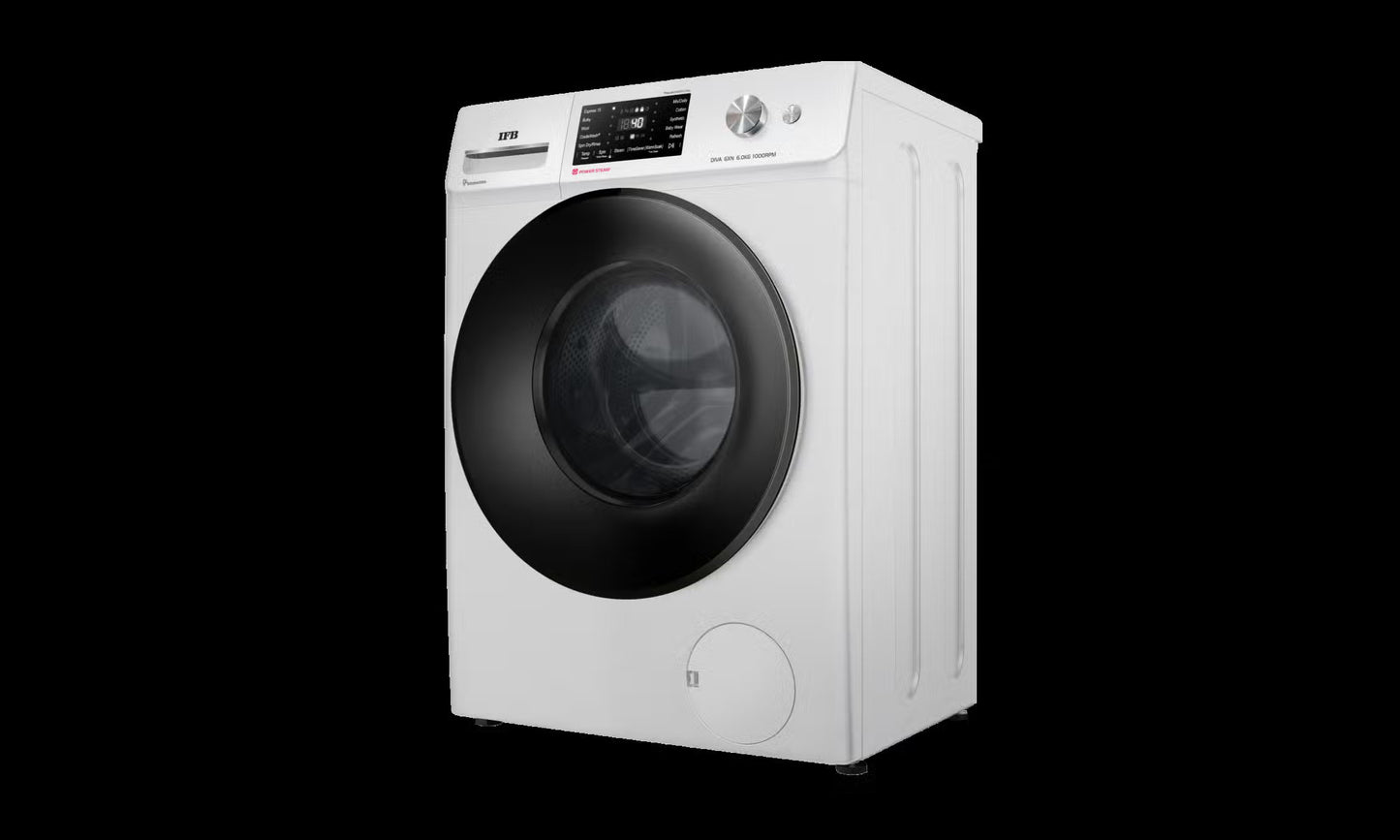 IFB 10 Kg 5 Star, DeepClean®, AI Powered, WiFi, Fully Automatic Front Load Washing Machine (EXECUTIVE PLUS MBN 1014KH, PowerSteam®, 9 Swirl, Steam Refresh, Inbuilt Heater, Eco Inverter, Grey White)