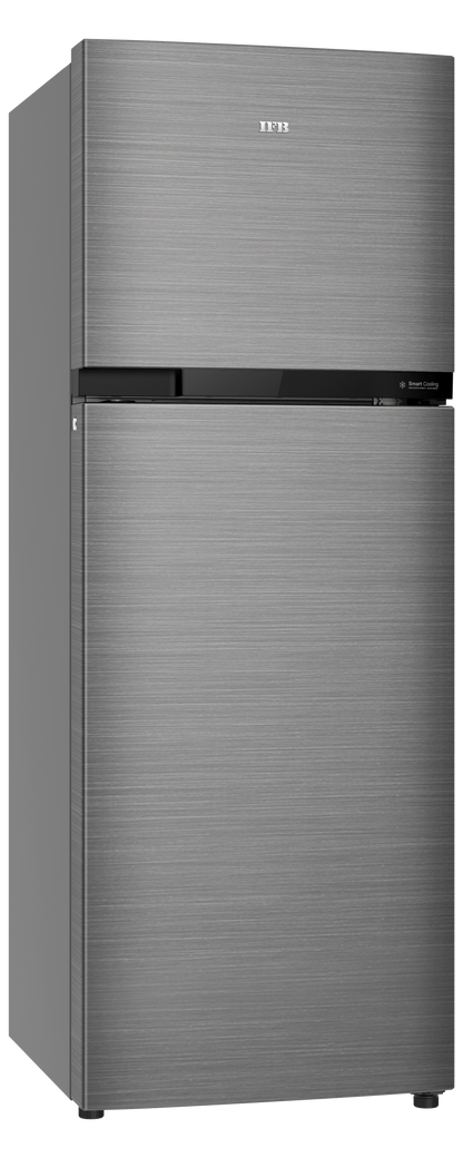 IFB 400L Frost Free Double Door Refrigerator – Brush Grey Metal Stainless | Convertible Fridge-Freezer | Inverter Compressor | Model: IFBFF-3151IMS-EUA