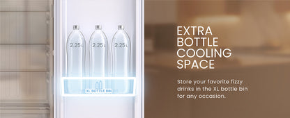 IFB 364L Frost Free Double Door Refrigerator – Brush Grey | 7-in-1 Convertible Multi Modes | E-Tech 360° Cooling | Quadra Crisper with Humidity Control | Energy Efficient | Model: IFBFF-2901FBS-EUA