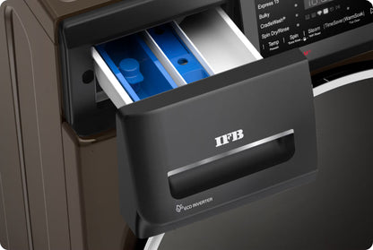 IFB 10 Kg 5 Star, DeepClean®, AI Powered, WiFi, Fully Automatic Front Load Washing Machine (EXECUTIVE PLUS MBN 1014KH, PowerSteam®, 9 Swirl, Steam Refresh, Inbuilt Heater, Eco Inverter, Mocha)